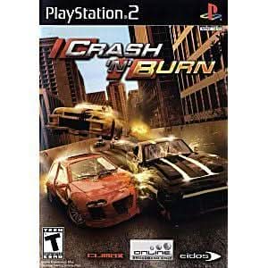 CRASH N BURN PLAYSTATION 2 PS2 - jeux video game-x
