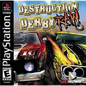 DESTRUCTION DERBY RAW (PLAYSTATION PS1) - jeux video game-x