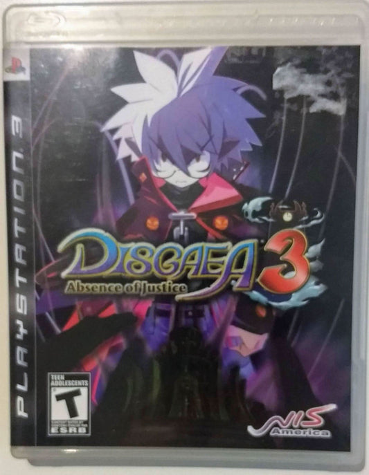 DISGAEA 3 ABSENSE OF JUSTICE PLAYSTATION 3 PS3 - jeux video game-x