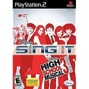 DISNEY SING IT: HIGH SCHOOL MUSICAL 3 SENIOR YEAR (PLAYSTATION 2 PS2) - jeux video game-x