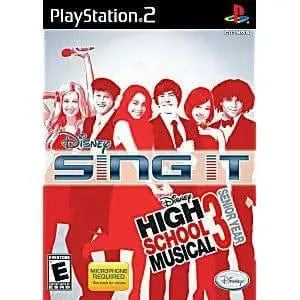 DISNEY SING IT: HIGH SCHOOL MUSICAL 3 SENIOR YEAR (PLAYSTATION 2 PS2) - jeux video game-x