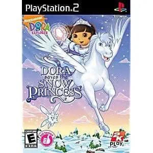 DORA THE EXPLORER DORA SAVES THE SNOW PRINCESS PLAYSTATION 2 PS2 - jeux video game-x