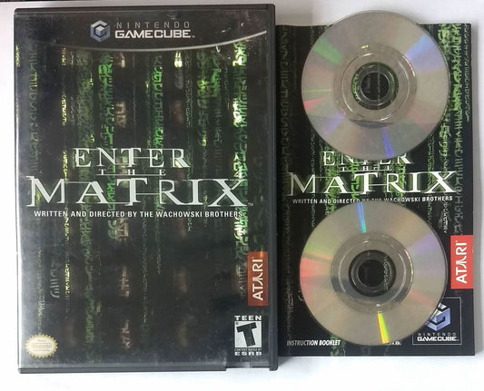 ENTER THE MATRIX NINTENDO GAMECUBE NGC - jeux video game-x