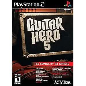 GUITAR HERO 5 PLAYSTATION 2 PS2 - jeux video game-x