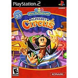 KONAMI KIDS PLAYGROUND: ALPHABET CIRCUS (PLAYSTATION 2 PS2) - jeux video game-x