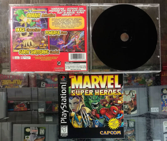 MARVEL SUPER HEROES PLAYSTATION PS1 - jeux video game-x