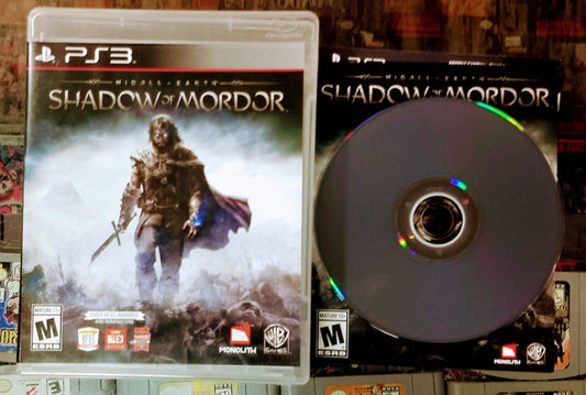MIDDLE EARTH SHADOW OF MORDOR PLAYSTATION 3 PS3 - jeux video game-x