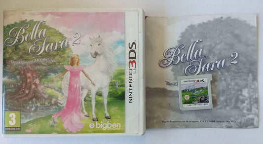 BELLA SARA 2 THE MAGIC OF DRASILMARE PAL IMPORT J3DS - jeux video game-x