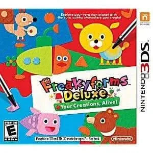 FREAKYFORMS DELUXE YOUR CREATIONS ALIVE NINTENDO 3DS - jeux video game-x