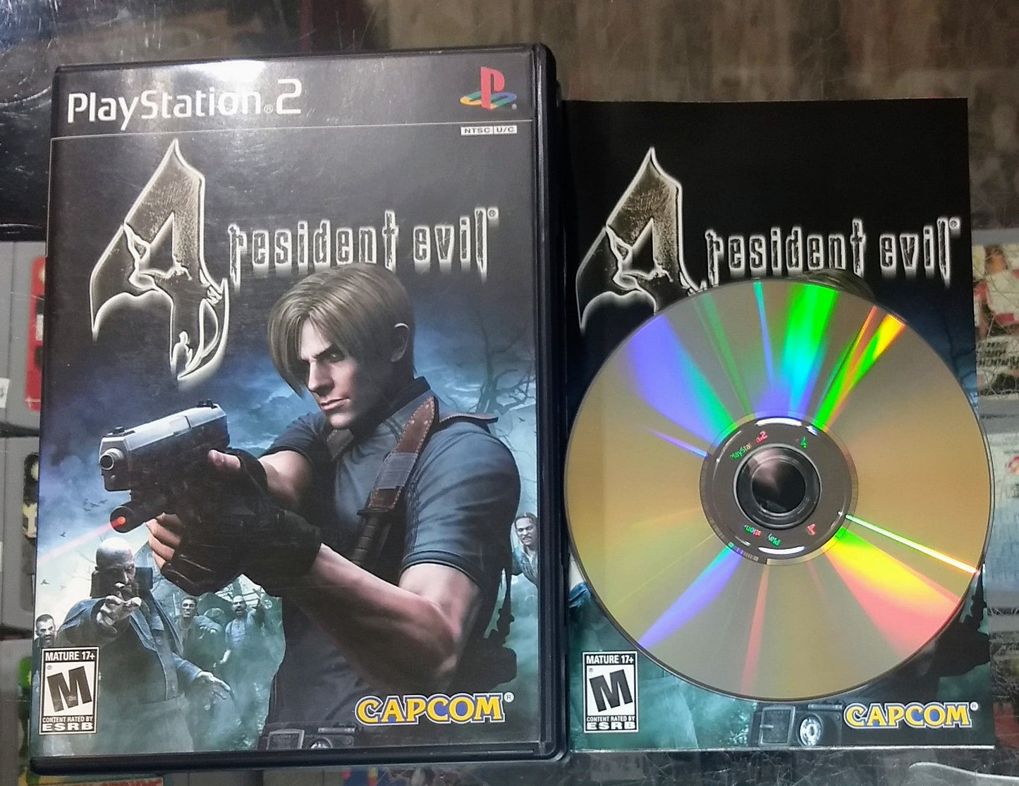 RESIDENT EVIL 4 (PLAYSTATION 2 PS2) - jeux video game-x