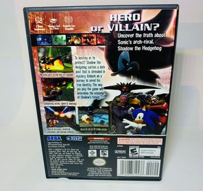 SHADOW THE HEDGEHOG NINTENDO GAMECUBE NGC - jeux video game-x