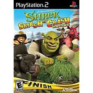 SHREK SMASH AND CRASH RACING (PLAYSTATION 2 PS2) - jeux video game-x