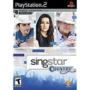 SINGSTAR: COUNTRY (PLAYSTATION 2 PS2) - jeux video game-x
