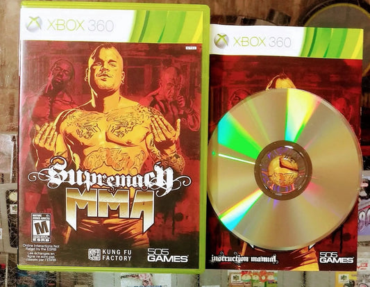SUPREMACY MMA XBOX 360 X360 - jeux video game-x