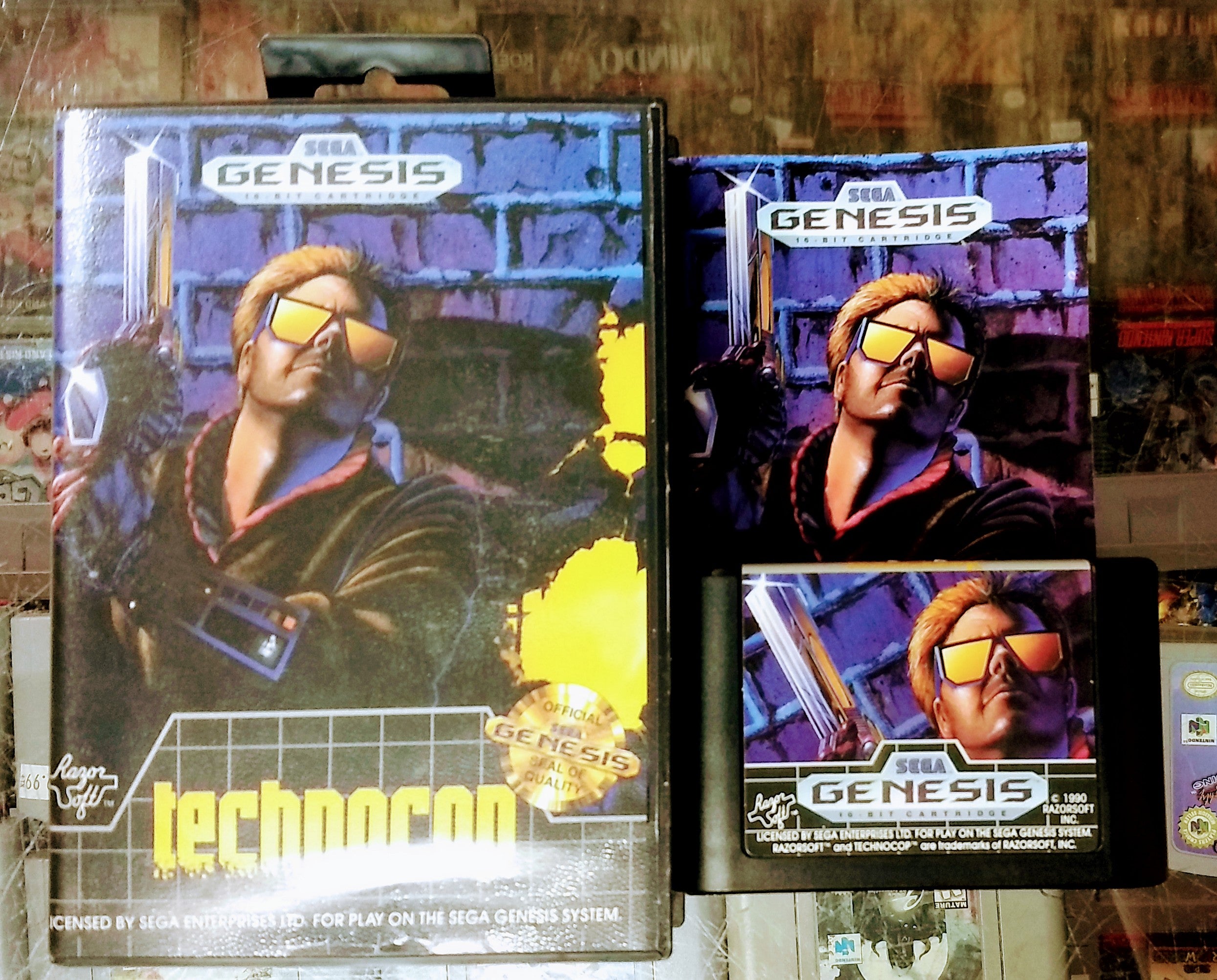 TECHNOCOP (SEGA GENESIS SG)