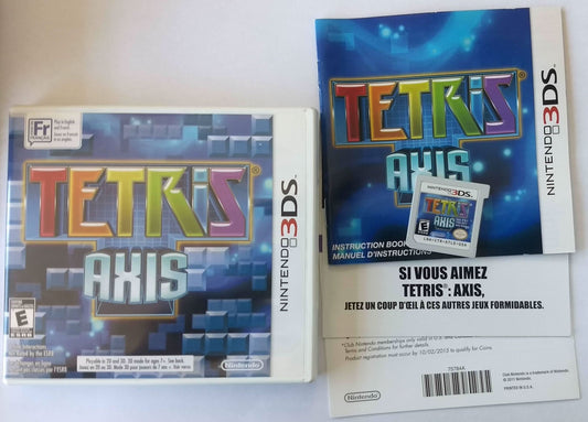 TETRIS AXIS NINTENDO 3DS - jeux video game-x