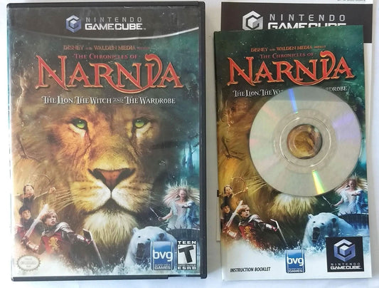 THE CHRONICLES OF NARNIA THE LION THE WITCH AND THE WARDROBE NINTENDO GAMECUBE NGC - jeux video game-x
