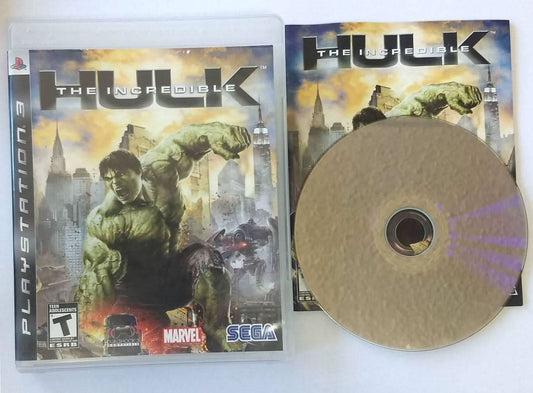 THE INCREDIBLE HULK PLAYSTATION 3 PS3 - jeux video game-x