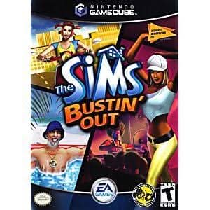 THE SIMS BUSTIN' OUT NINTENDO GAMECUBE NGC - jeux video game-x