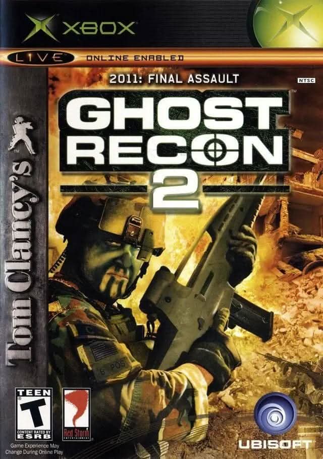 TOM CLANCY'S GHOST RECON 2 XBOX - jeux video game-x