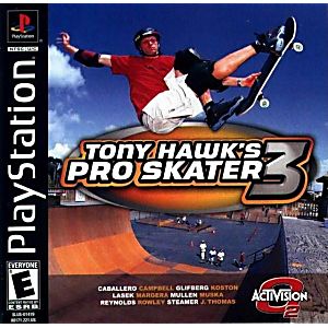 TONY HAWK'S PRO SKATER THPS 3 PLAYSTATION PS1 - jeux video game-x