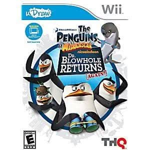 UDRAW PENGUINS OF MADAGASCAR: DR. BLOWHOLE RETURNS NINTENDO WII - jeux video game-x