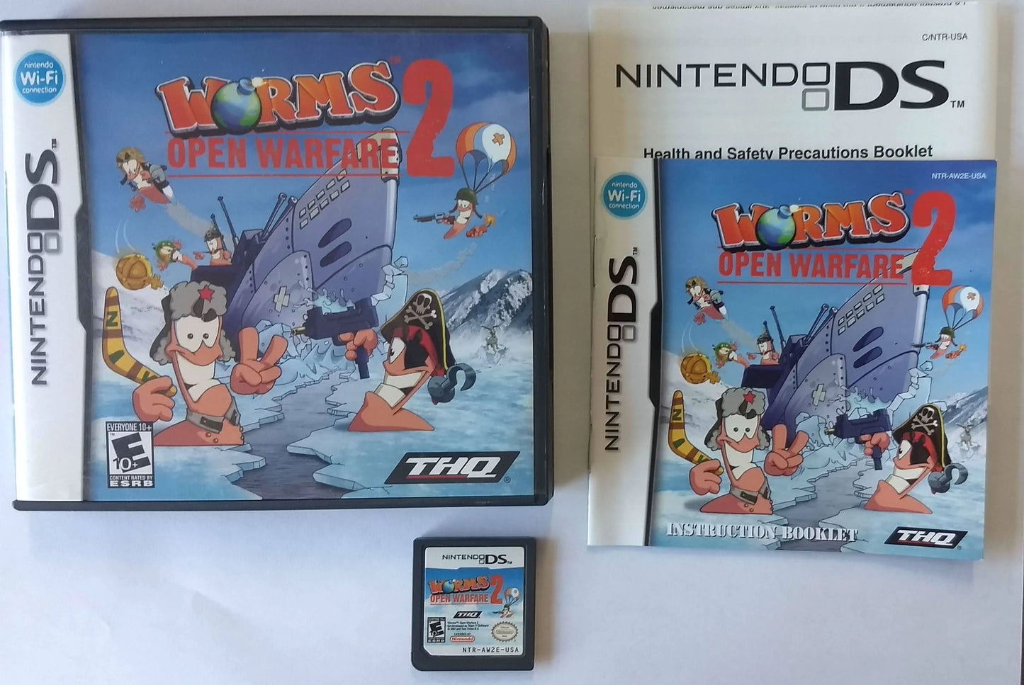 WORMS 2 OPEN WARFARE NINTENDO DS - jeux video game-x