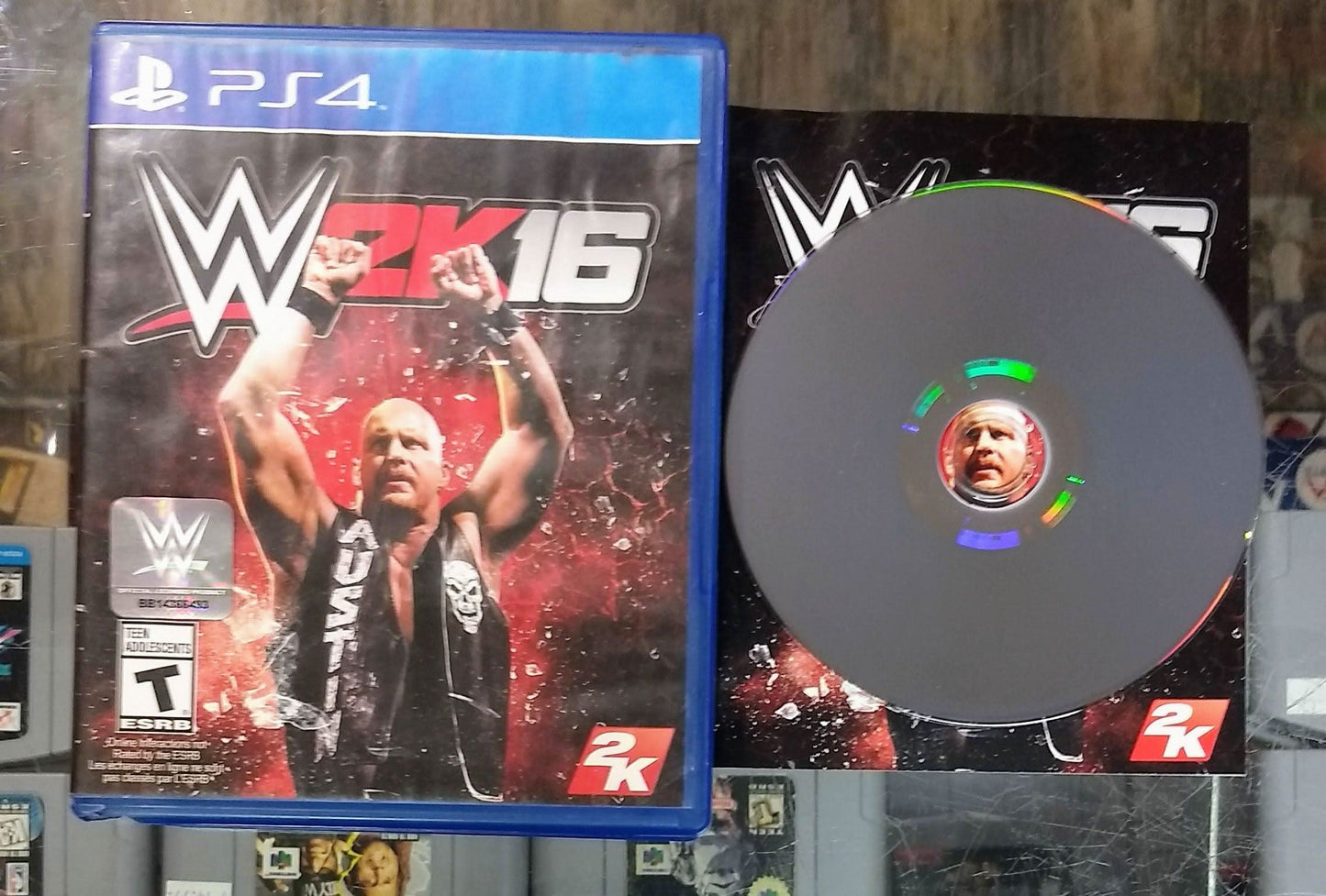 WWE 2K16 (PLAYSTATION 4 PS4) - jeux video game-x