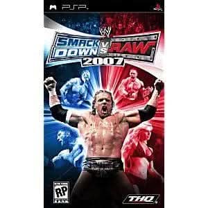 WWE SMACKDOWN VS RAW 2007 (PLAYSTATION PORTABLE PSP) - jeux video game-x