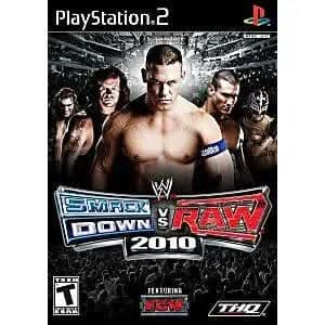 WWE SMACKDOWN VS RAW 2010 PLAYSTATION 2 PS2 - jeux video game-x