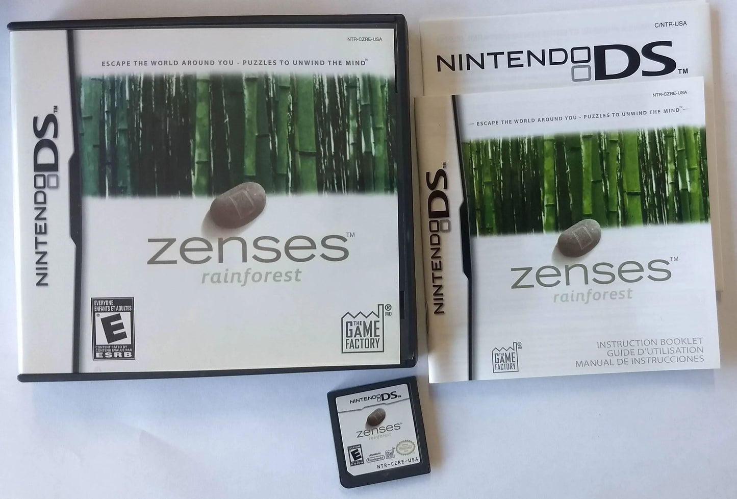 ZENSES RAINFOREST NINTENDO DS - jeux video game-x