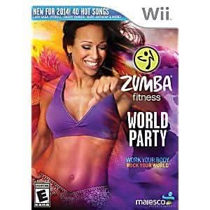 ZUMBA FITNESS WORLD PARTY NINTENDO WII - jeux video game-x