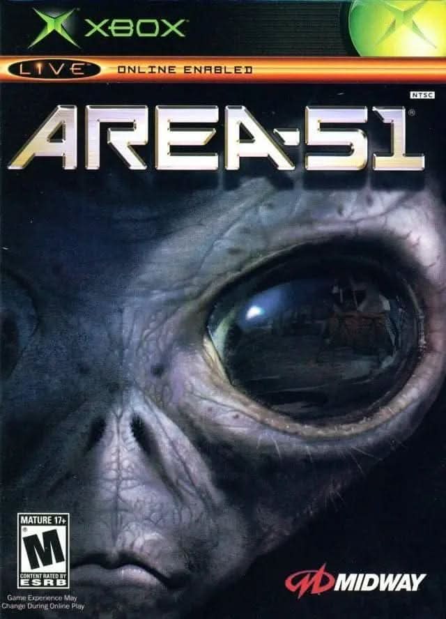 AREA 51 XBOX - jeux video game-x