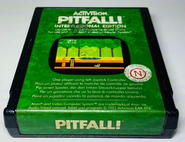 PITFALL ATARI 2600 - jeux video game-x