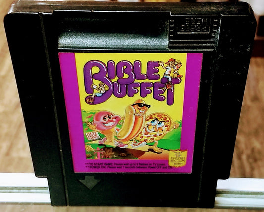 BIBLE BUFFET (NINTENDO NES) - jeux video game-x
