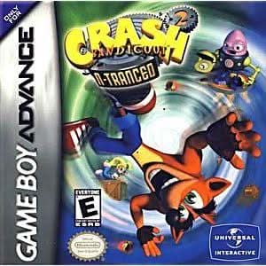 CRASH BANDICOOT 2 N-TRANCED (GAME BOY ADVANCE GBA) - jeux video game-x