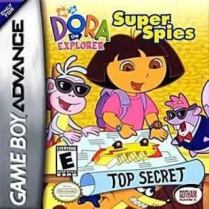 DORA THE EXPLORER SUPER SPIES (GAME BOY ADVANCE GBA) - jeux video game-x