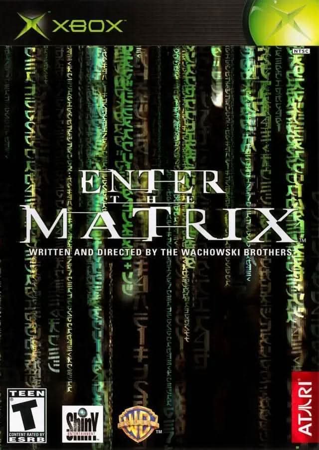 ENTER THE MATRIX XBOX - jeux video game-x