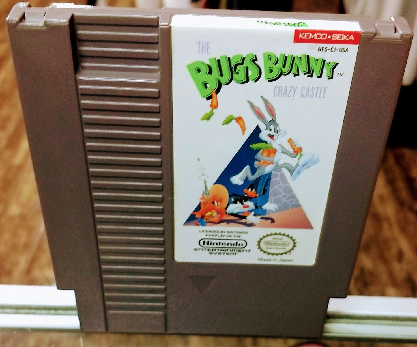 BUGS BUNNY CRAZY CASTLE NINTENDO NES - jeux video game-x