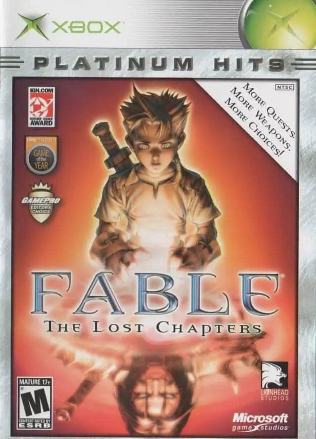 FABLE: THE LOST CHAPTERS Platinum hits XBOX - jeux video game-x