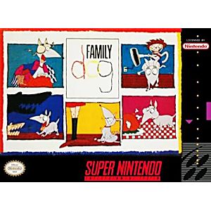 FAMILY DOG SUPER NINTENDO SNES - jeux video game-x