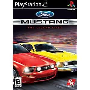 FORD MUSTANG THE LEGEND LIVES PLAYSTATION 2 PS2 - jeux video game-x