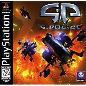 G-POLICE (PLAYSTATION PS1) - jeux video game-x