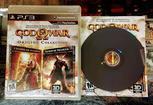 GOD OF WAR ORIGINS COLLECTION PLAYSTATION 3 PS3 - jeux video game-x
