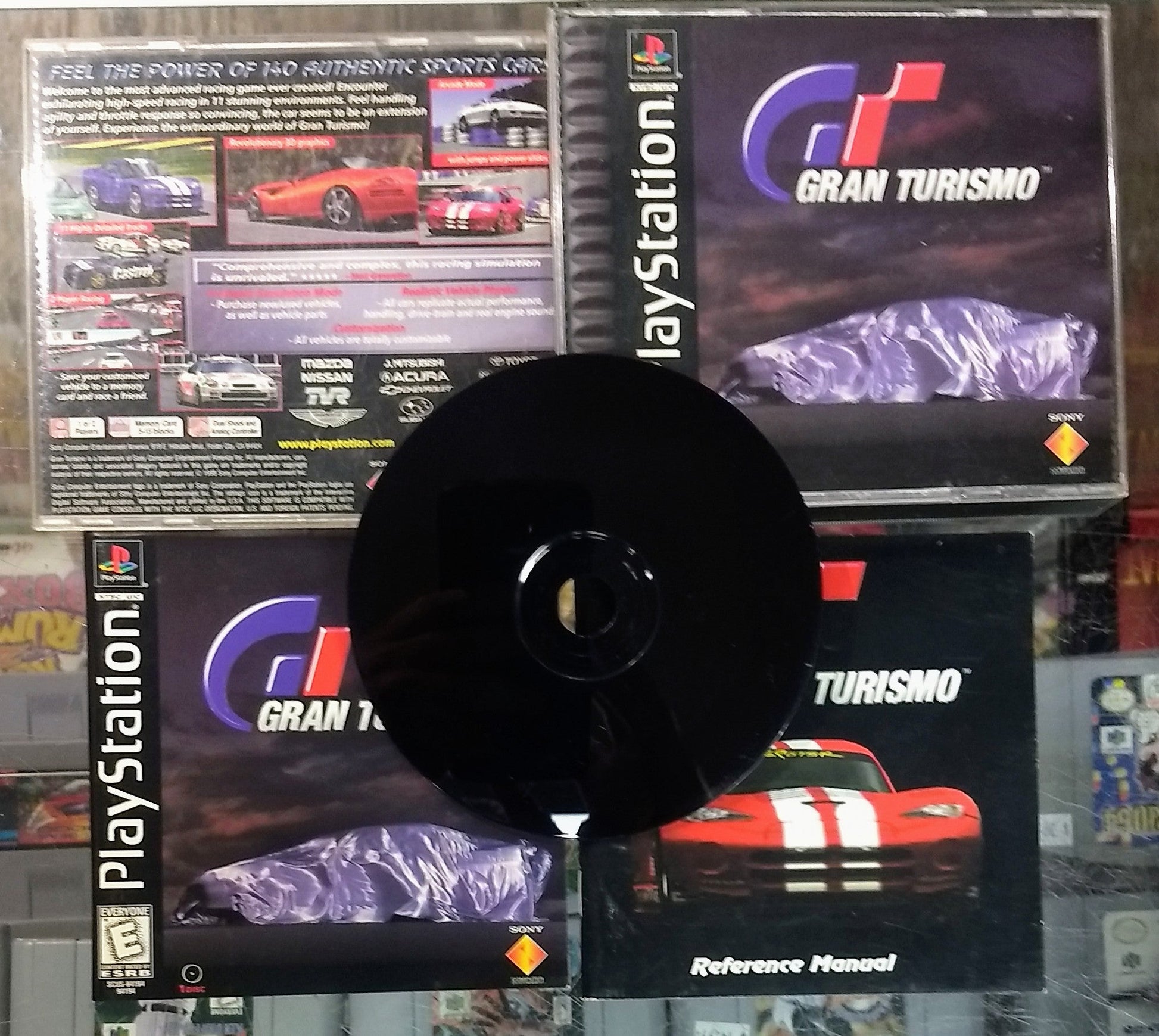 GRAN TURISMO GT (PLAYSTATION PS1) - jeux video game-x