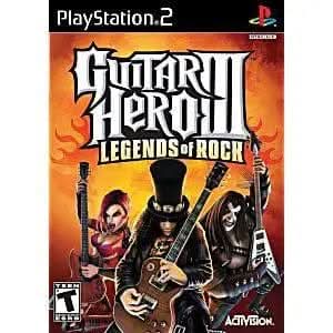 GUITAR HERO III 3 : LEGENDS OF ROCK PLAYSTATION 2 PS2 - jeux video game-x