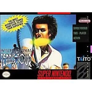 INTERNATIONAL TENNIS TOUR SUPER NINTENDO SNES - jeux video game-x