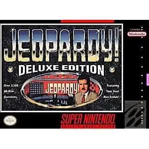 JEOPARDY DELUXE EDITION SUPER NINTENDO SNES - jeux video game-x