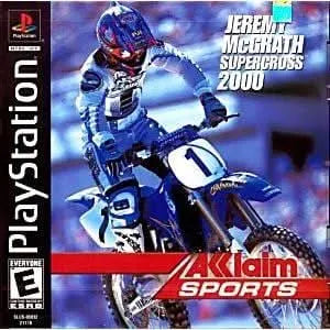 JEREMY MCGRATH SUPERCROSS 2000 (PLAYSTATION PS1) - jeux video game-x