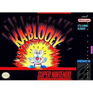 KA-BLOOEY SUPER NINTENDO SNES - jeux video game-x